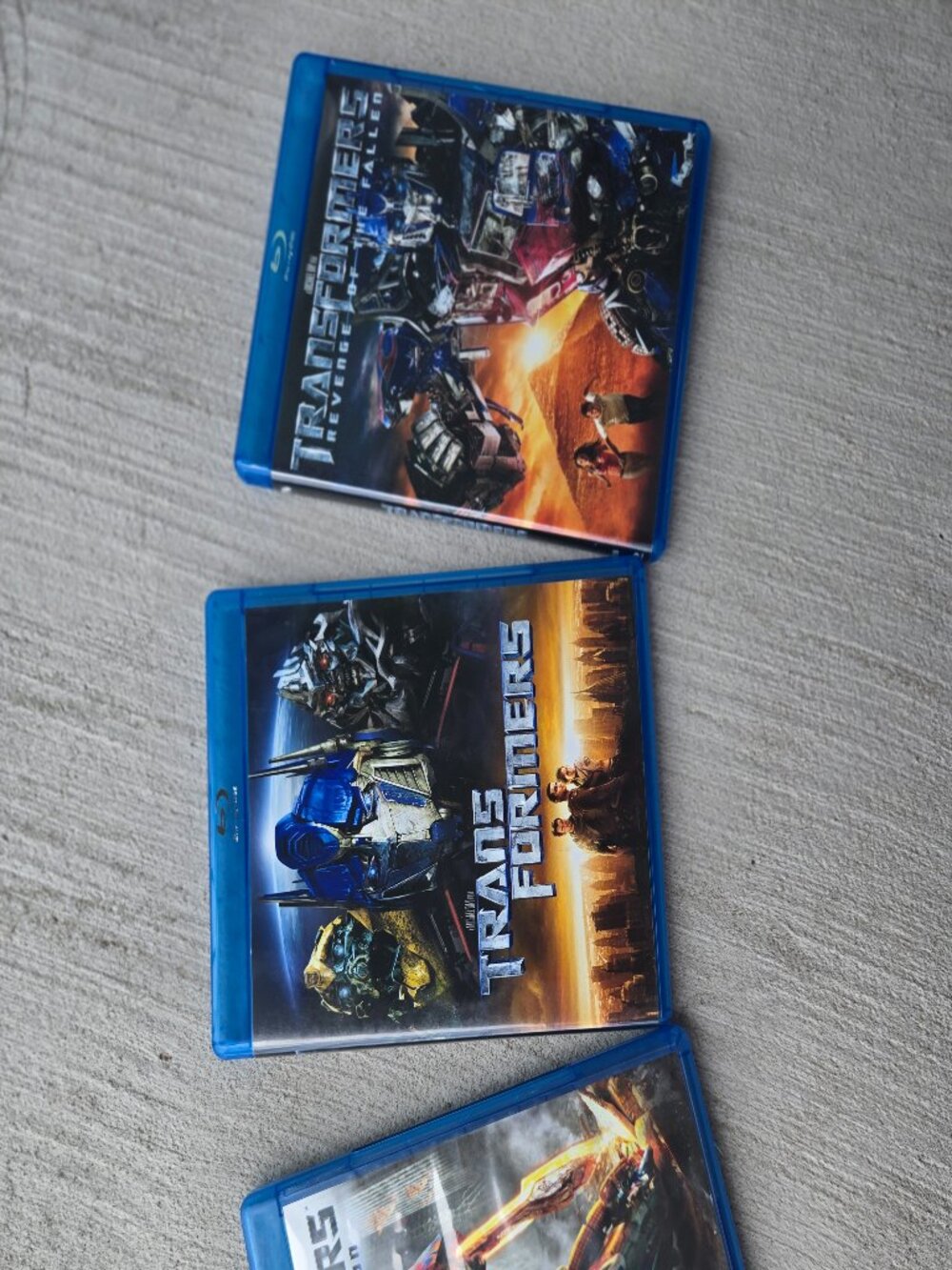 Transformers Trilogy on Blu-Ray